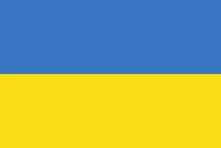 Ukraine-Fahne